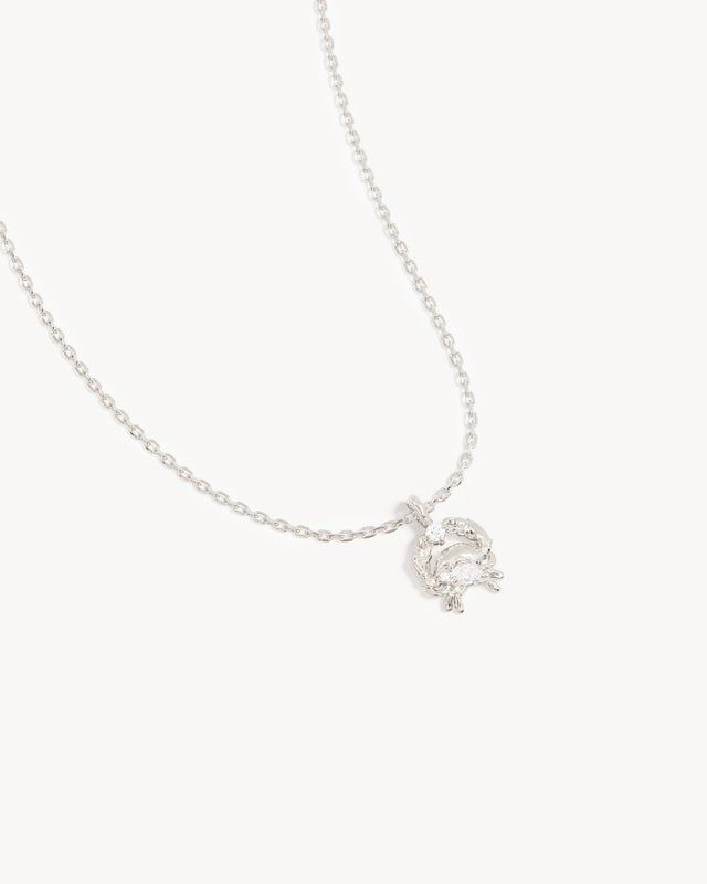 Sterling Silver You Are Magic Zodiac Necklace Cancer