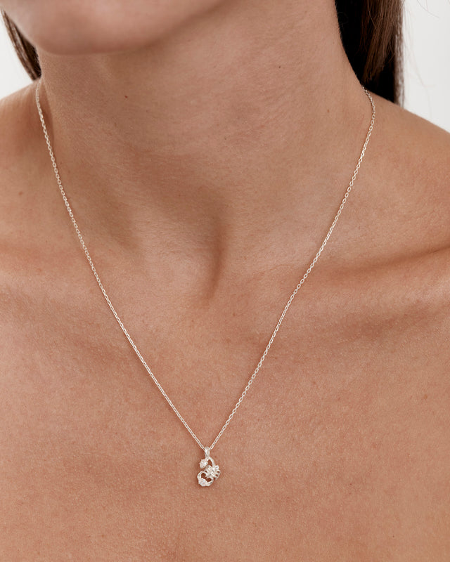 Sterling Silver You Are Magic Zodiac Necklace Scorpio