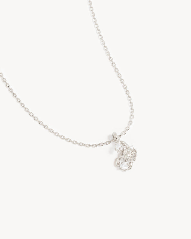 Sterling Silver You Are Magic Zodiac Necklace Scorpio