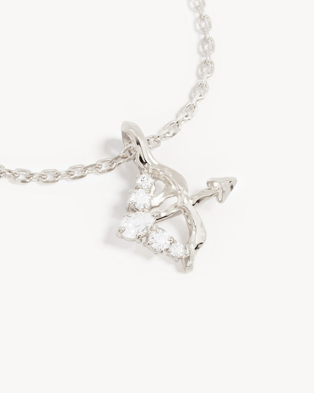 Sterling Silver You Are Magic Zodiac Necklace Sagittarius