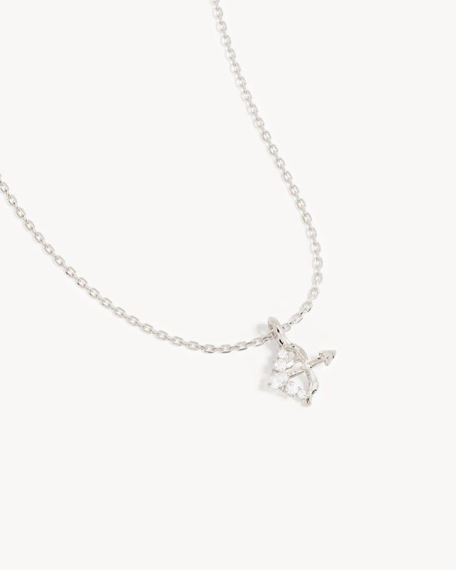 Sterling Silver You Are Magic Zodiac Necklace Sagittarius