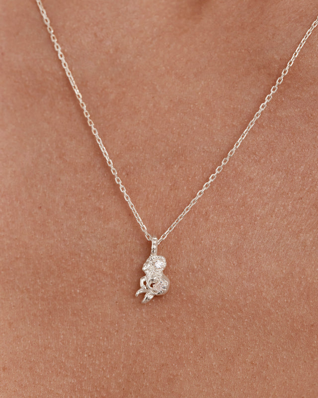Sterling Silver You Are Magic Zodiac Necklace Capricorn