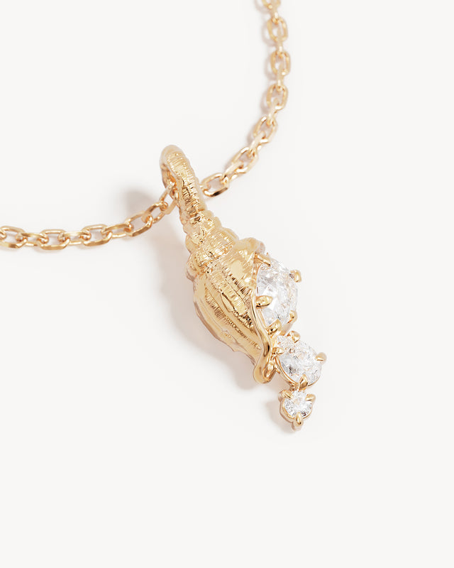 18k Gold Vermeil You Are Magic Zodiac Necklace Aquarius