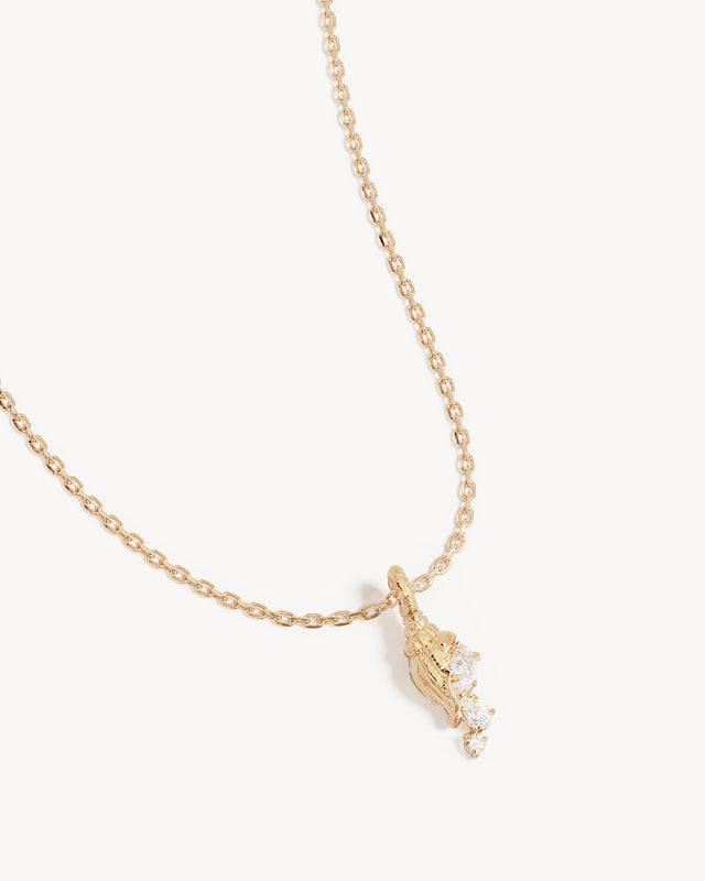 18k Gold Vermeil You Are Magic Zodiac Necklace Aquarius