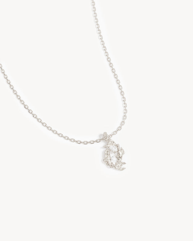 Sterling Silver You Are Magic Zodiac Necklace Pisces