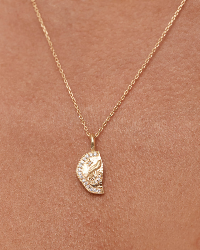18k Gold Vermeil Together We Are Magic Necklace - My Moon
