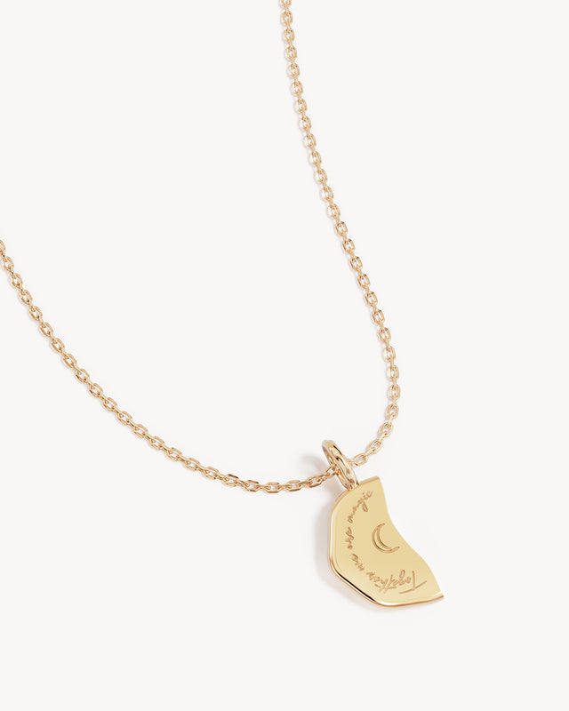 18k Gold Vermeil Together We Are Magic Necklace - My Stars