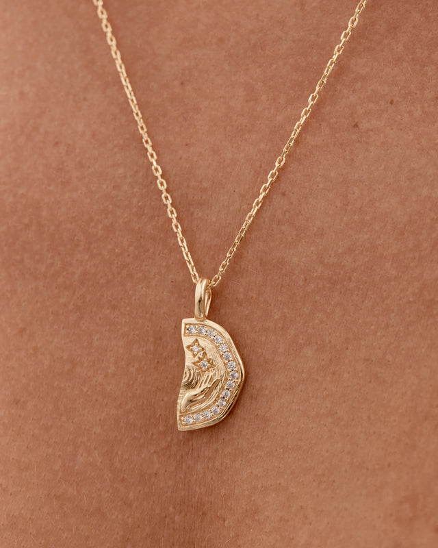 18k Gold Vermeil Together We Are Magic Necklace - My Stars