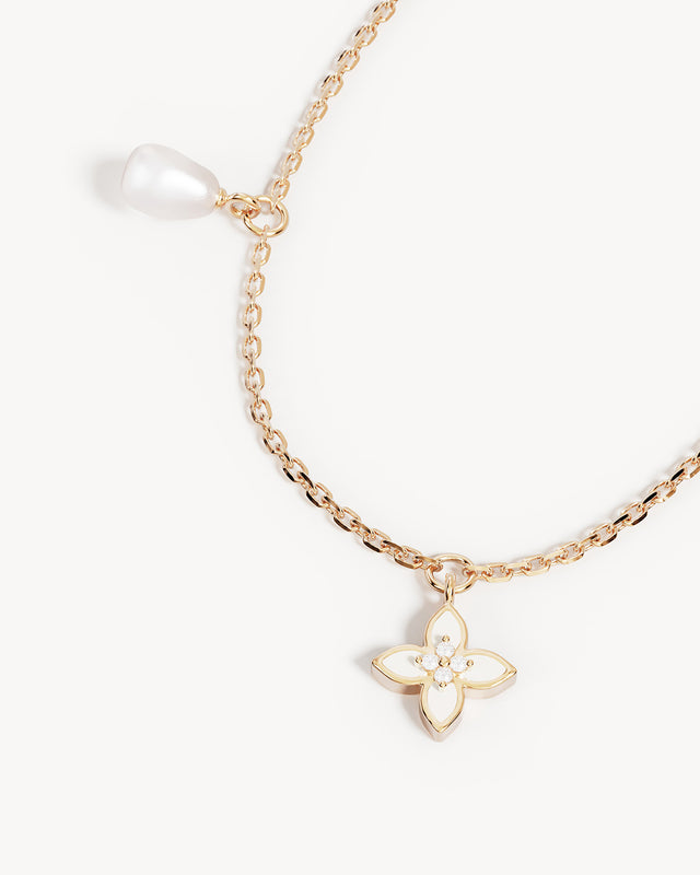 18k Gold Plated Lotus Dreams Choker