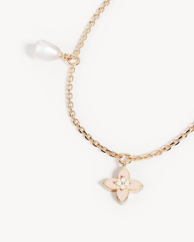 18k Gold Plated Lotus Dreams Choker