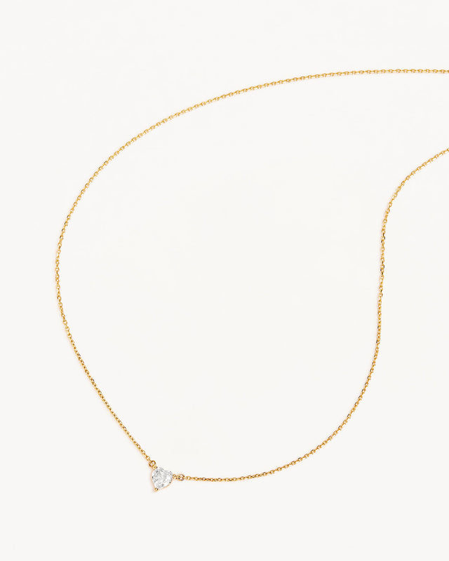 14k Solid Gold Forever and Always Sapphire Necklace