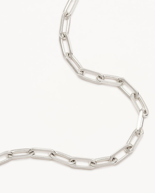 Sterling Silver 18" Link Chain Necklace