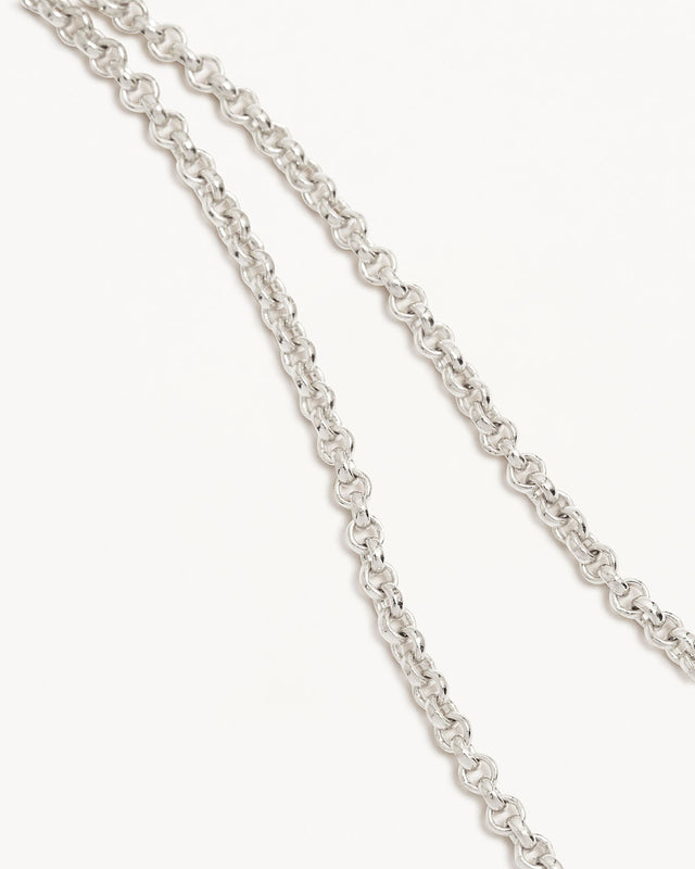 Sterling Silver 19" 2mm Belcher Chain Necklace