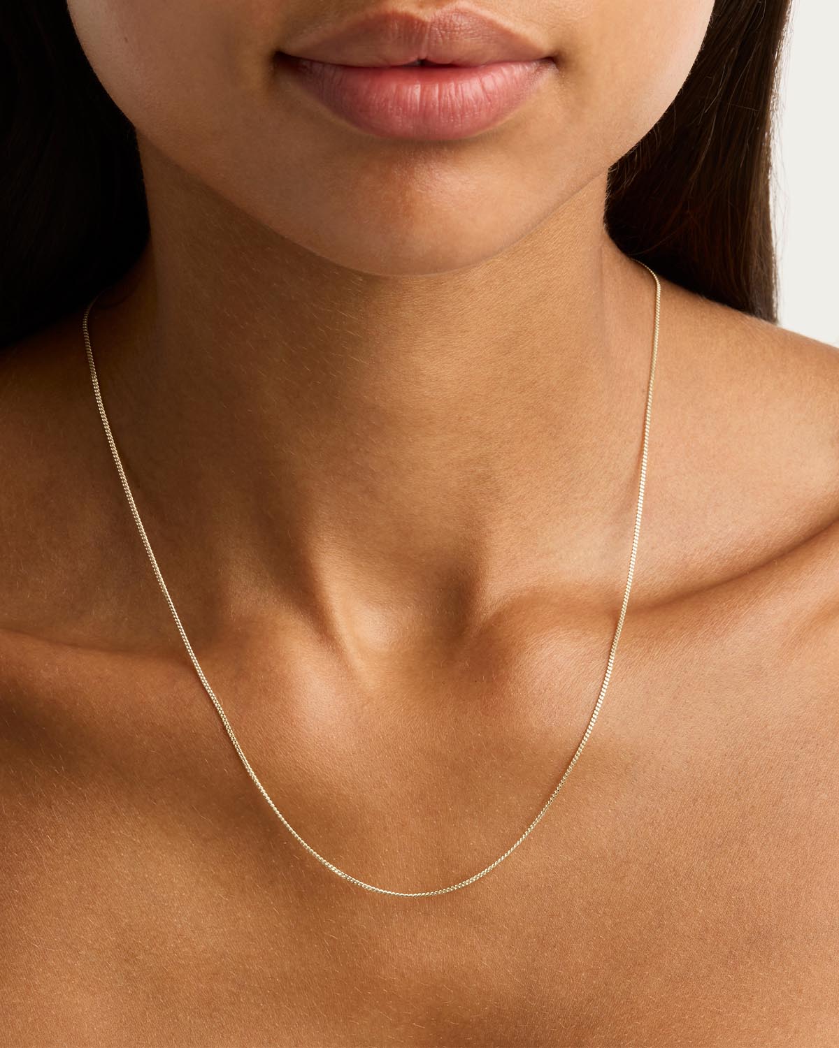 Silver neck deals chain for ladies