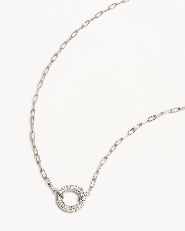 Sterling Silver Celestial Annex Link Necklace