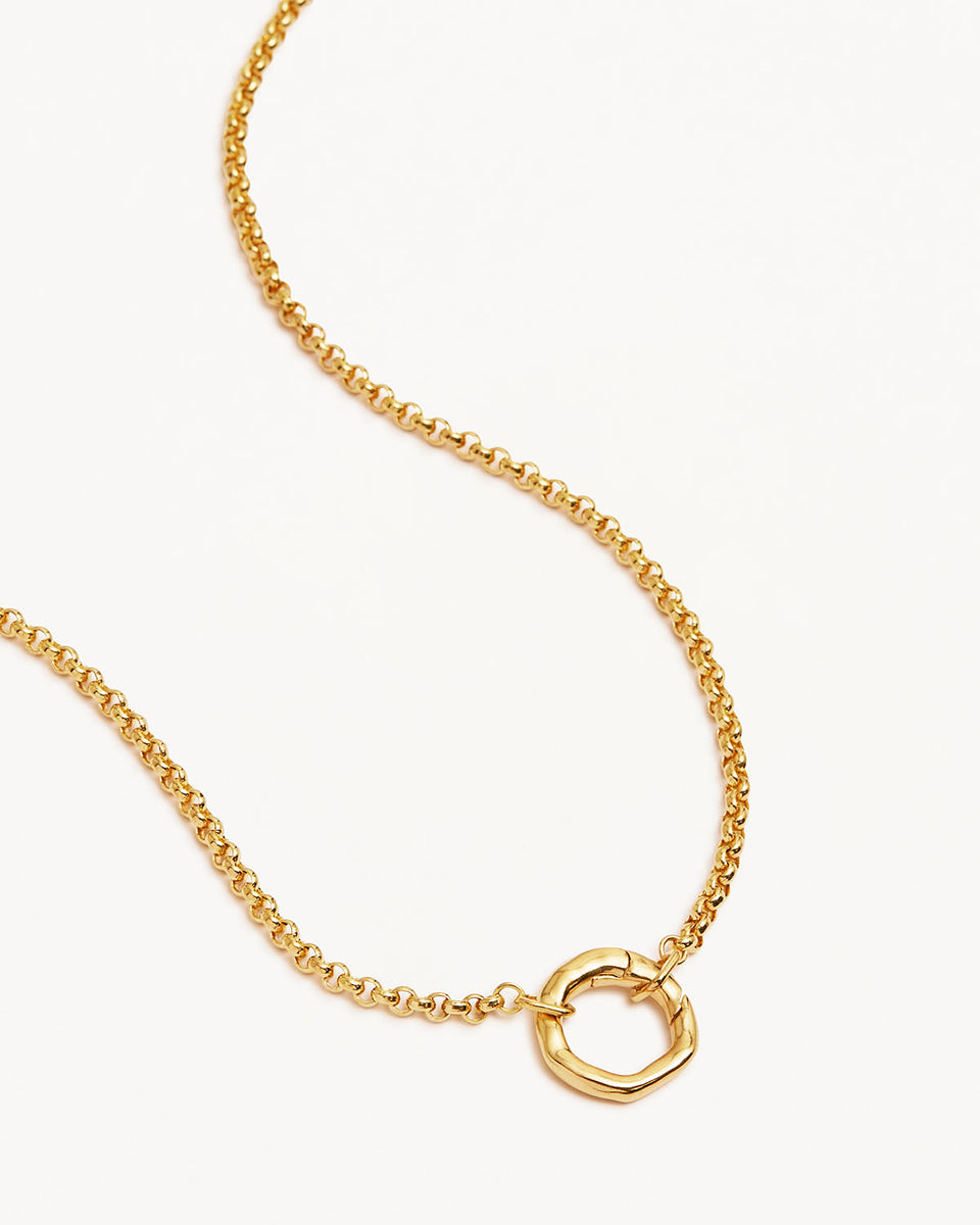 18k Gold Vermeil Horizon Annex Link Necklace – by charlotte