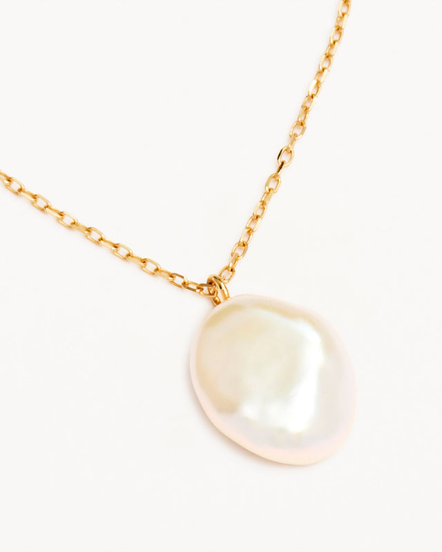 14k Solid Gold Tranquillity Necklace