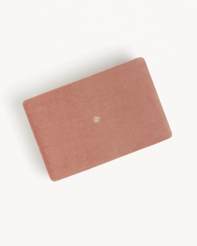 Velvet Lotus Jewellery Box - Dusty Rose