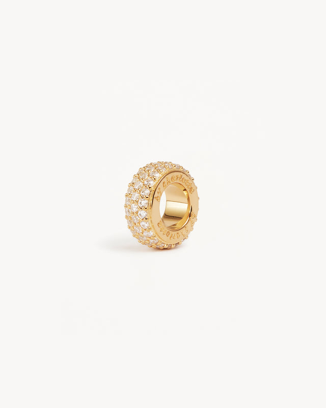 18k Gold Vermeil Live in Light Petal Charm