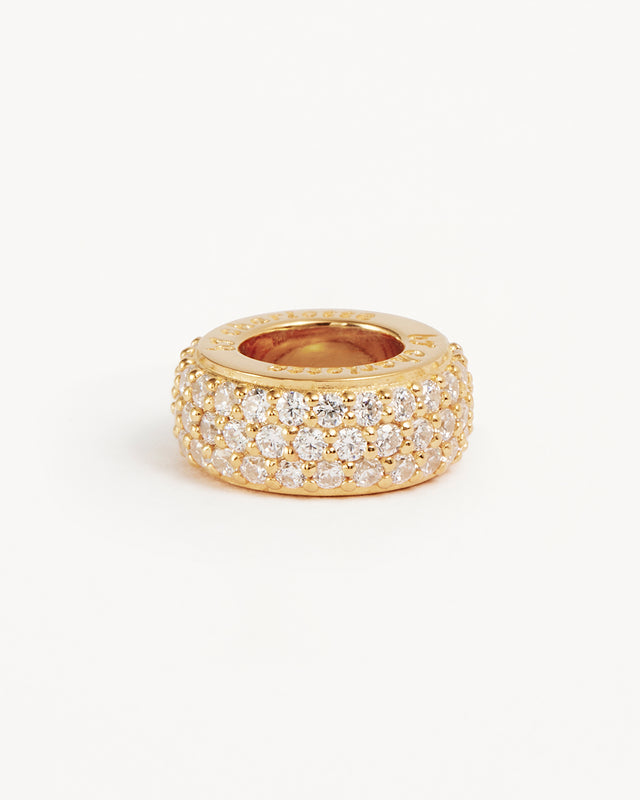 18k Gold Vermeil Live in Light Petal Charm