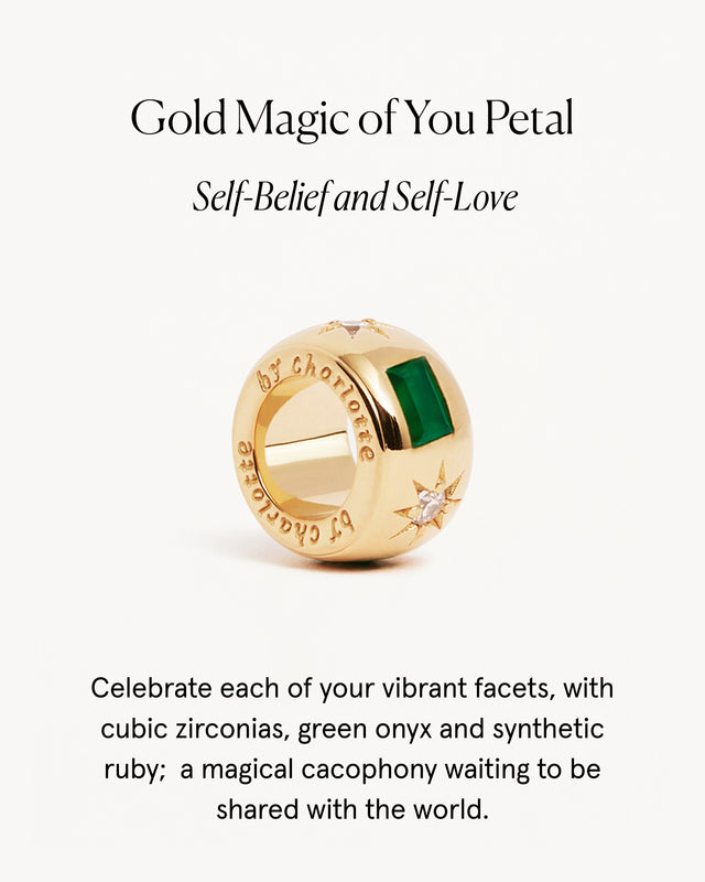 18k Gold Vermeil Magic of You Petal Charm