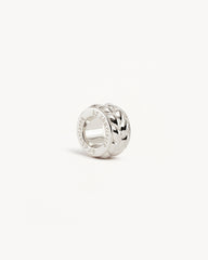 Sterling Silver Intertwined Petal Charm