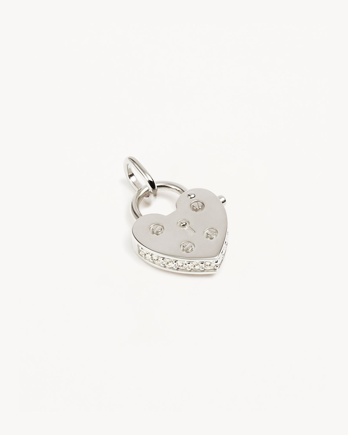 Sterling Silver Love Unlocked Padlock Pendant – by charlotte