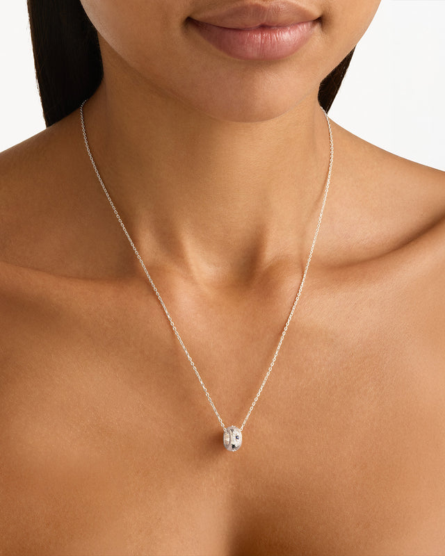 Sterling Silver Love and Luck Petal Charm