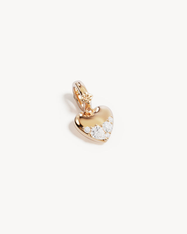 18k Gold Vermeil You Have My Heart Pendant