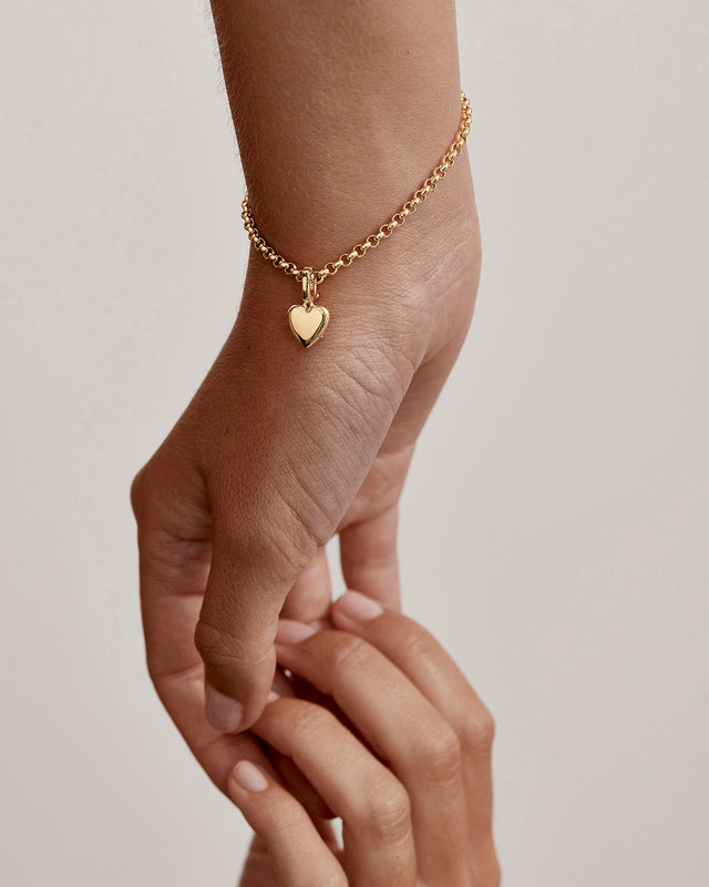 18k Gold Vermeil You Have My Heart Pendant