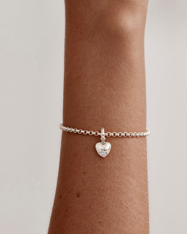 Sterling Silver You Have My Heart Pendant