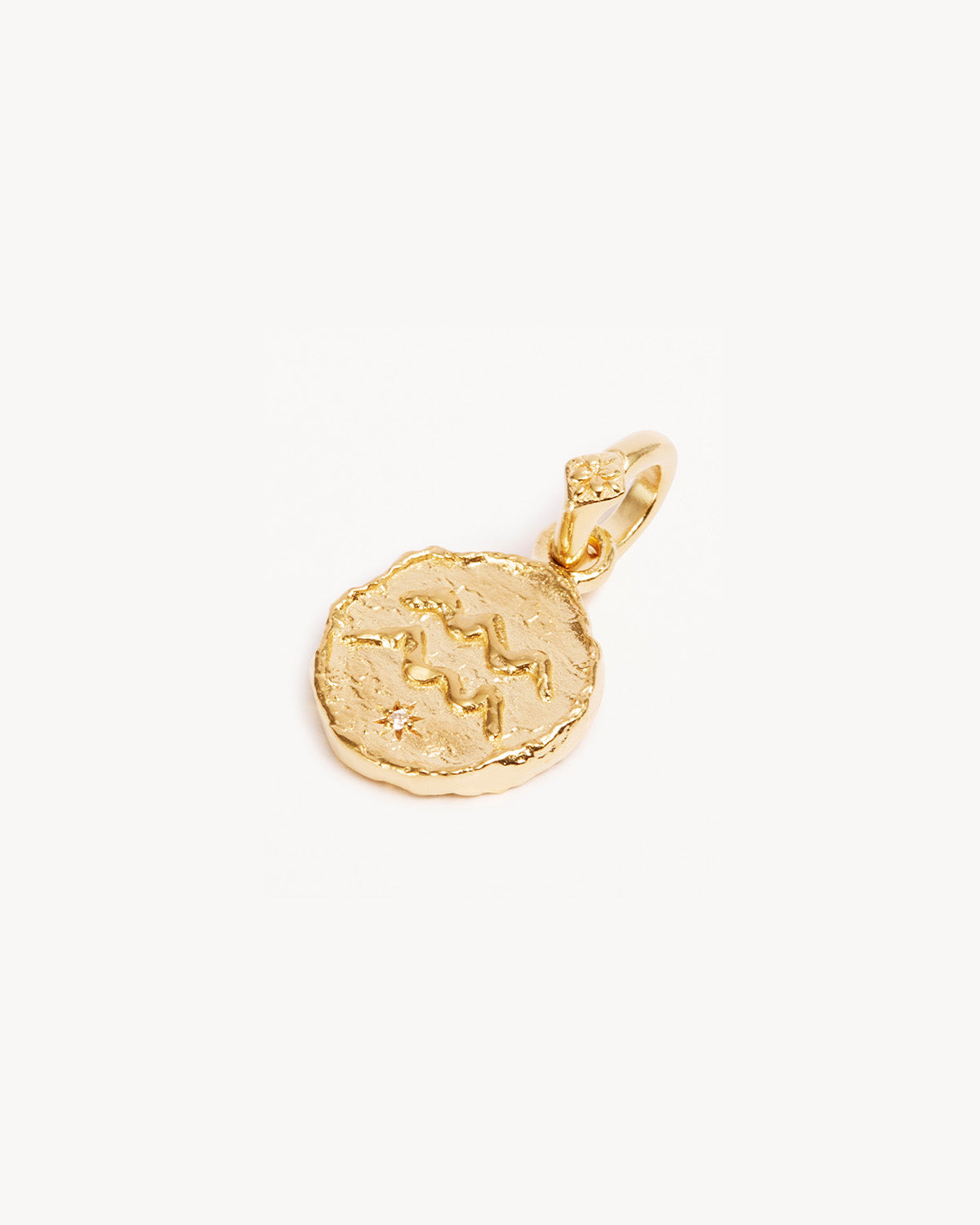 Aquarius coin sale necklace