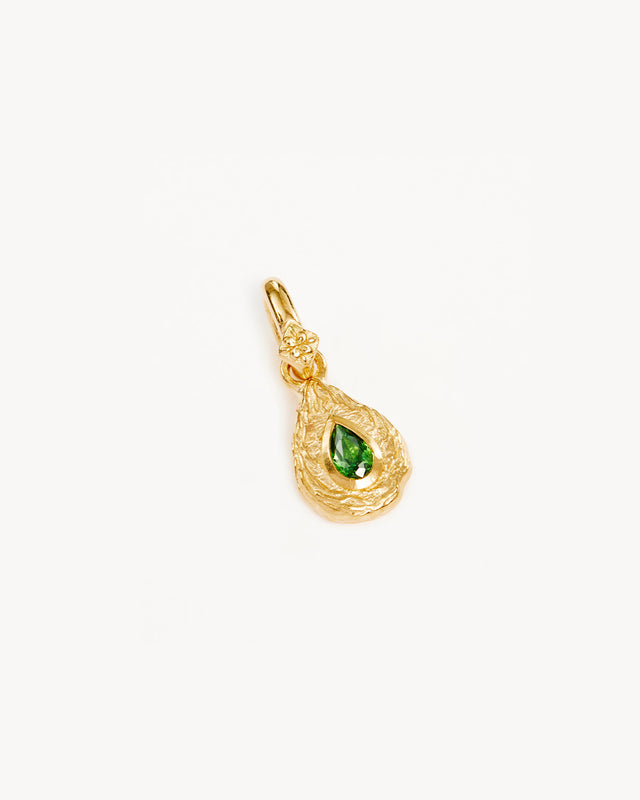 18k Gold Vermeil With Love Birthstone Annex Link Pendant - May
