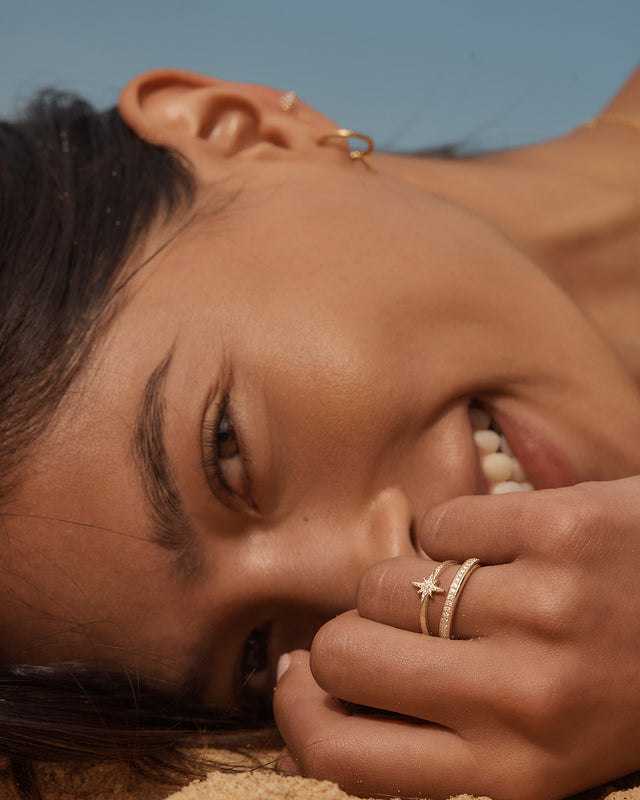 18k Gold Vermeil Starlight Ring