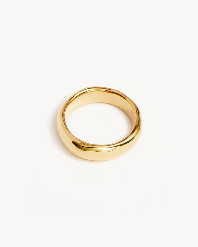 18k Gold Vermeil Lover Bold Ring – by charlotte