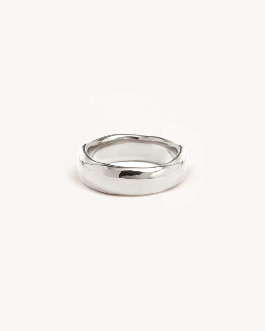 r106s925 silver lover bold ring silver 6