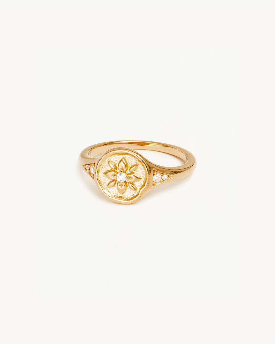 Live in Peace Bracelet - 18k Gold Vermeil