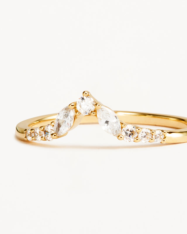 14k Solid Gold Petal by Petal Lab-Grown Diamond Ring