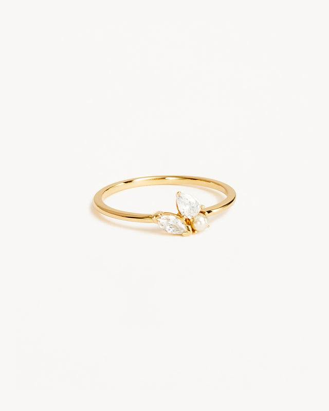 14k Solid Gold In Bloom Lab-Grown Diamond Ring