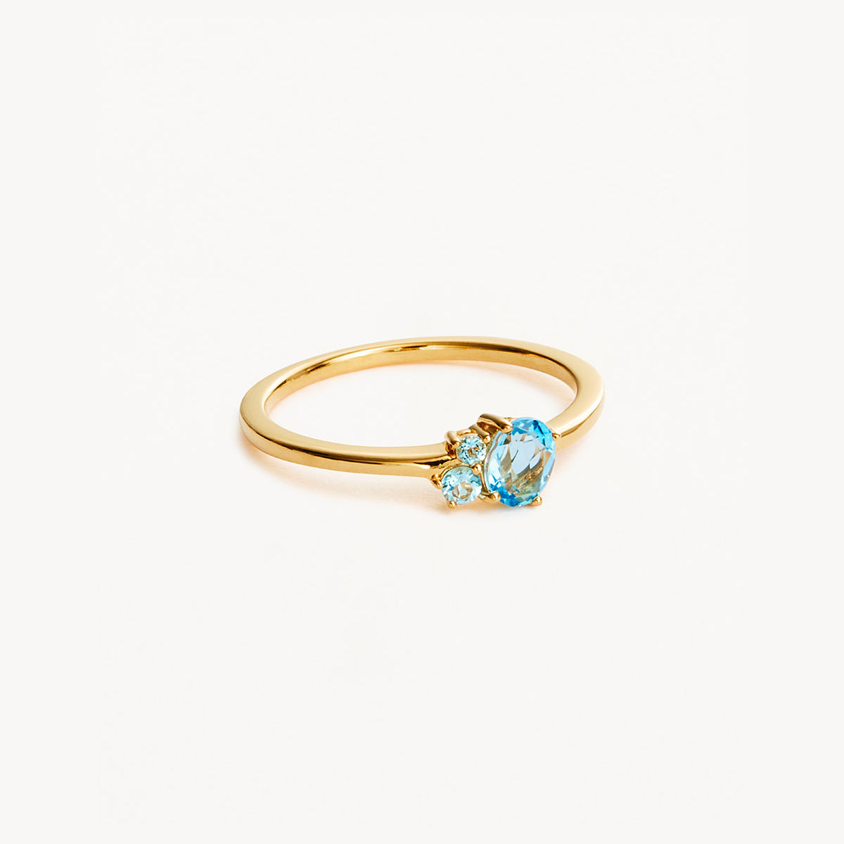 18k Gold Vermeil Kindred Birthstone Ring - March – by charlotte