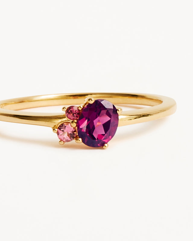 18k Gold Vermeil Kindred Birthstone Ring - July