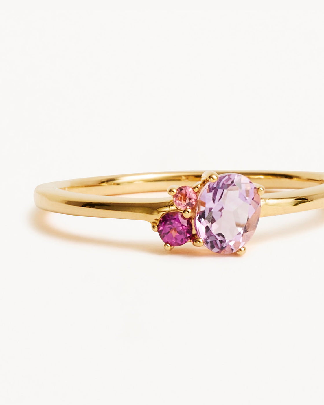 October Birth Rings 18k Gold Vermeil Kindred Birthstone Ring - October β by charlotte
