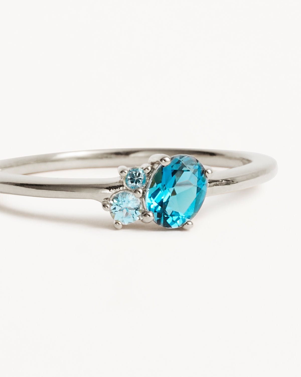 AMETHYST AND DIAMOND PEAR BIRTHSTONE RING | Necker's Jewelers