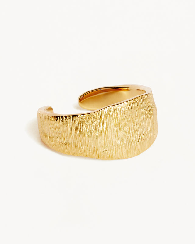 18k Gold Vermeil Woven Light Ring