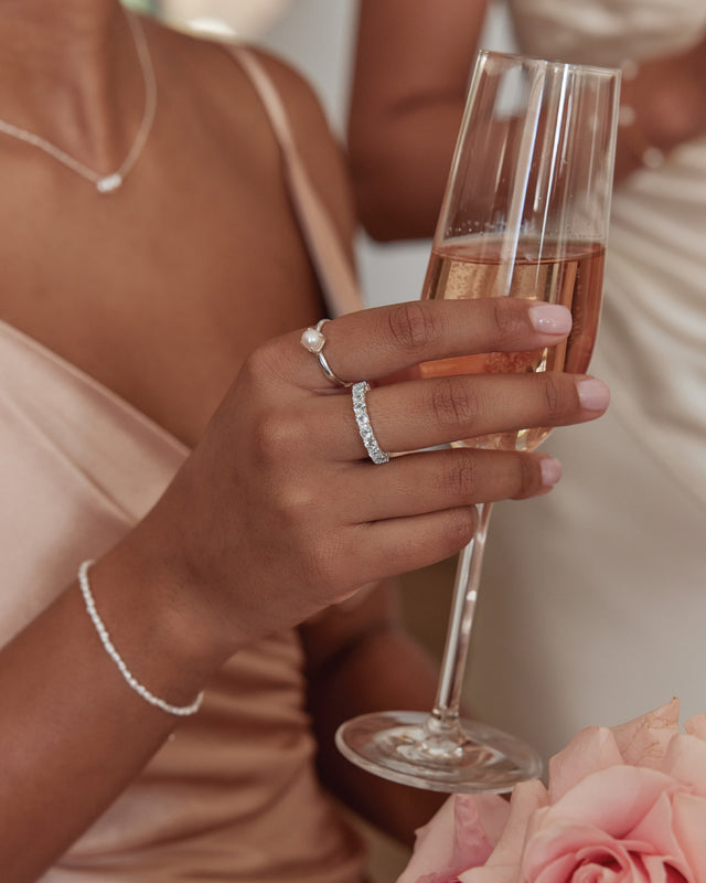 Sterling Silver Infinite Skies Ring