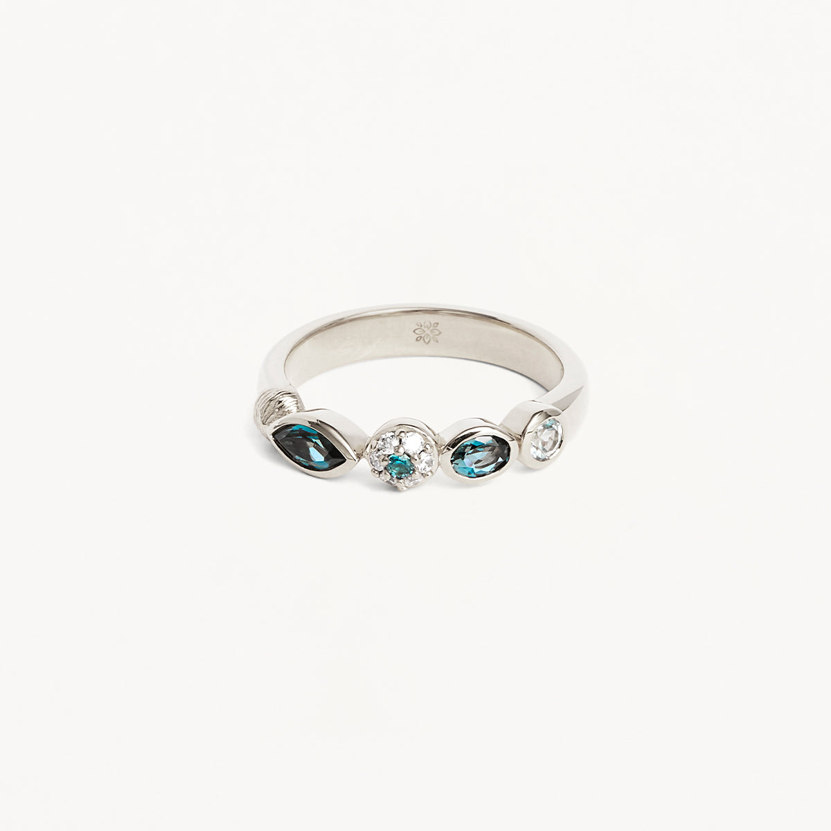 Sterling Silver Protection of Eye Topaz Ring – by charlotte