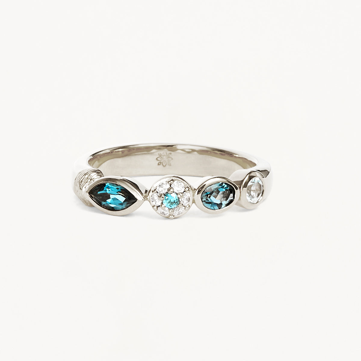 Sterling Silver Protection of Eye Topaz Ring – by charlotte