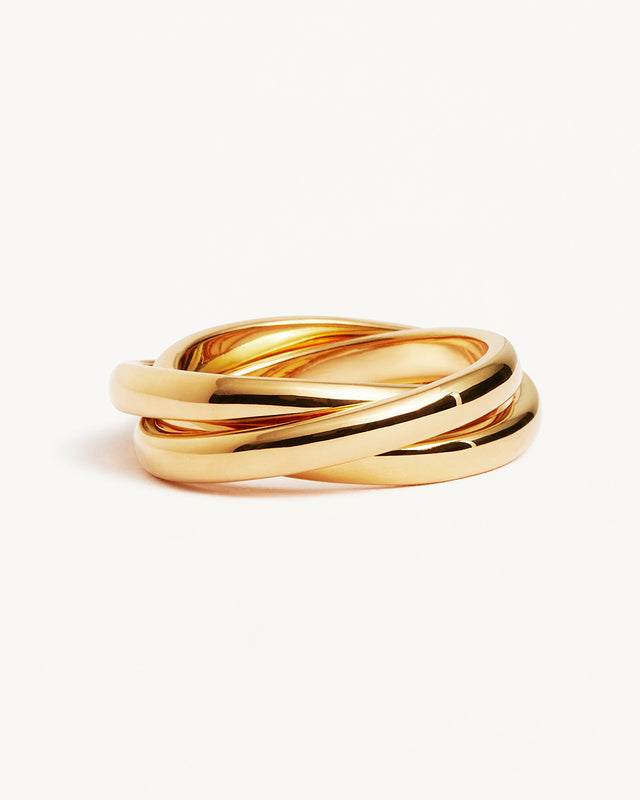 18k Gold Vermeil Now and Forever Ring