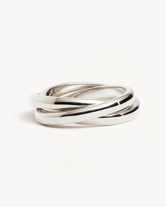 Sterling Silver Now and Forever Ring