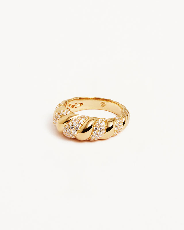 18k Gold Vermeil Stardust Soul Ring